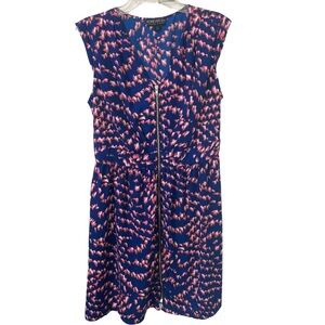 Forever 21 Blue and Pink Sleeveless Sundress